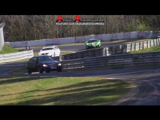 #nordschleife 30 04 2017 highlights, big flames! crash drifts touristenfahr