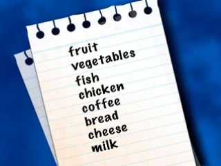 English bites shopping lists