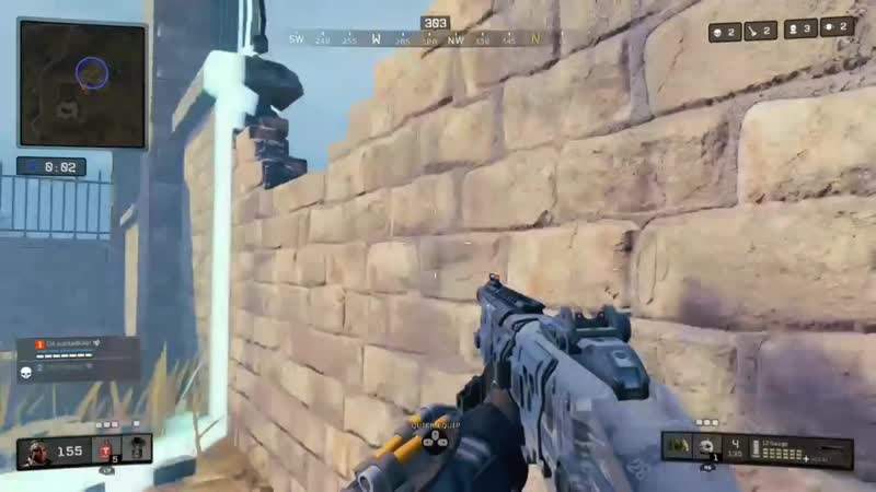 6 cluster grenades, 1 molotov vs 1 cluster, 1 concussion and a shotgun black ops 4