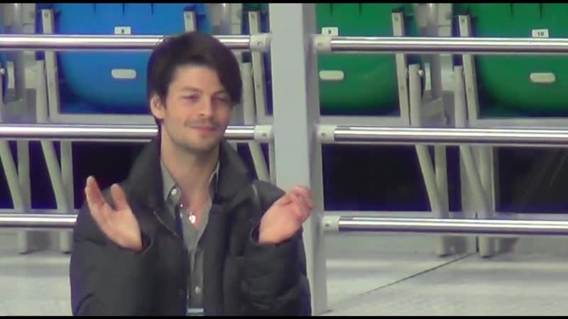 Stephane lambiel while deniss vasiljevs lp rostelecom cup 2016
