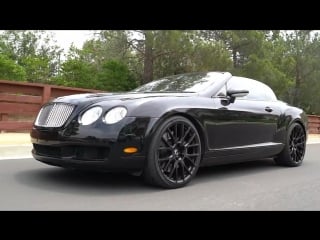 Forgiato bentley gtc on flow 001 gloss black