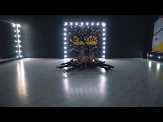 Ksenia magdalena high heelsstrip plastic extra dance studio