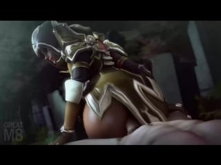 Demon hunter diablo 3 overwatch (porno, gif, 3d, 18+, порно, гиф, 3д, hentai)