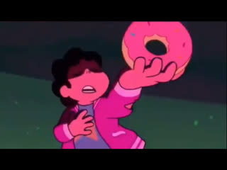 Spinel and steven and doughnut