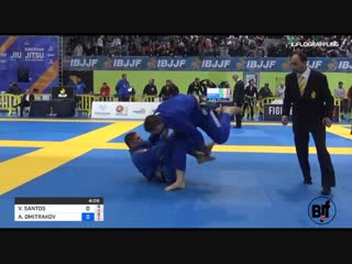 Santos vs dmitrakov #нашинаibjjfeuro #ibjjfeuro19