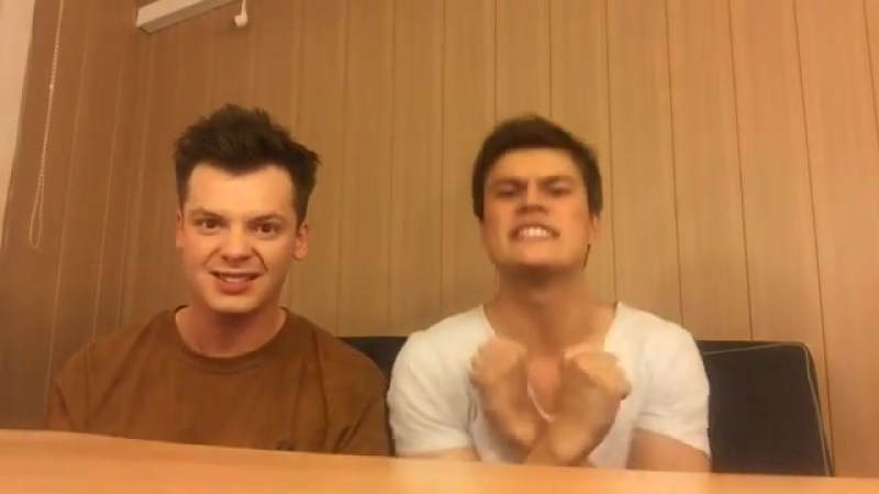 Олег гаас и федор гуринец на съемках сериала нити судьбы