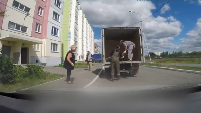 Грузчики обложались отупели с помощью нашего публега