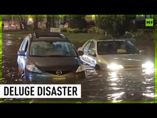 Streets turned into rivers floods wreak havoc in bogota