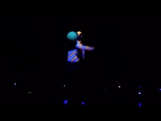 Fluorescent baller when ball is life brisco basketball freestyle