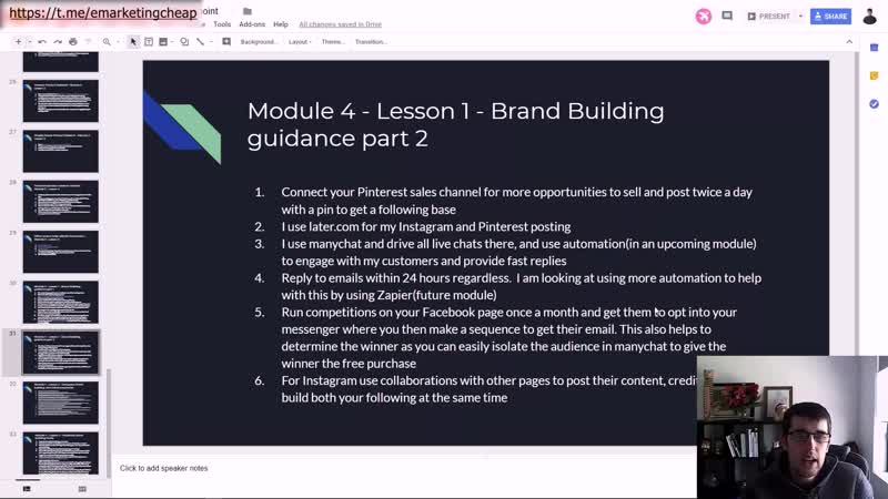 Ricky hayes ecom lifestyle university best e commerce courses