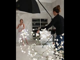 Nina pris photoshoot backstage «imperial garden» / «императорский сад»