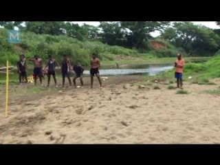 Just hard work fijian rugby players training | muscle madness