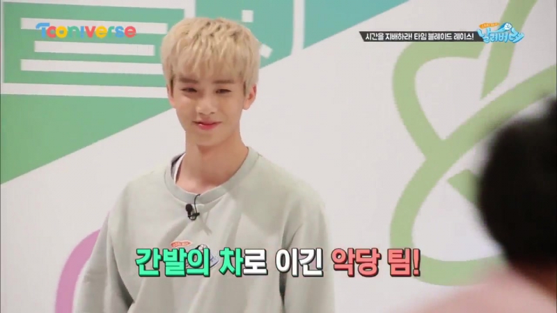 170502 sf9 hwiyoung &amp; chani | tooniverse "stress out!" cut 1