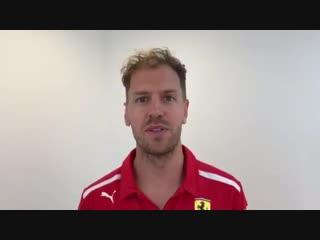 Congratulations to sebastian vettel for winning the johnny wakefield