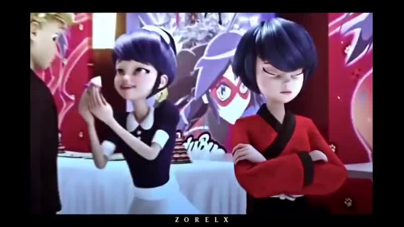 ♡ miraculous ladybug ⁝ marinette × kagami [marigami] edit ♡