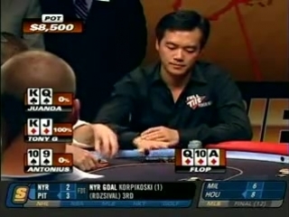 Покер tony g flops royal flush vs juanda vs antonius