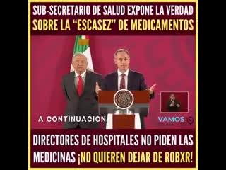 Sub secretario de salud expone la verdad detrás de la escasez de medicamentos para niños