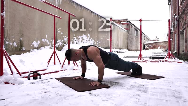 [дикий лось] невозможное отжимание, сделаешь 1 раз !?