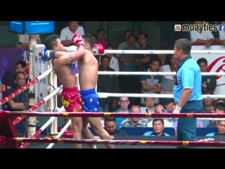Muay thai pet u tong vs keawkangwan (เพชรอู่ทอง vs แก้วกังวาน), rajadamnern