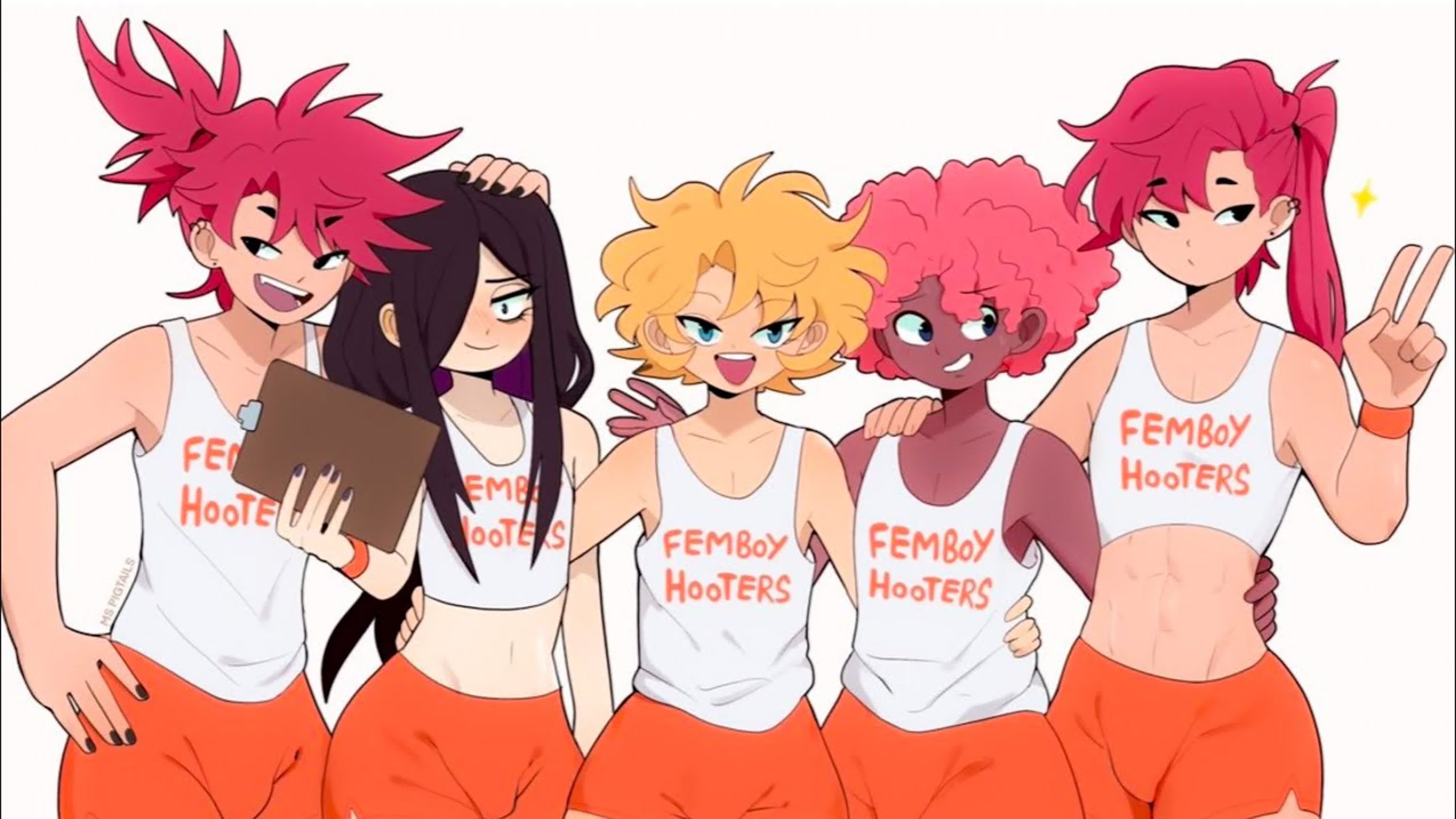 Femboy hooters