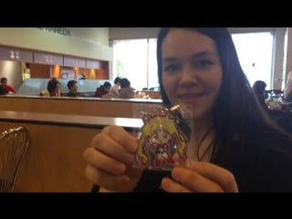 Unboxing sailor moon crystal keychains with sarah katie!