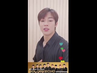 Sf9 アルバムgolden echo129 video call end your day with sf9 dawon