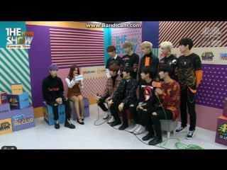 [part 1] 161025 sf9 interview on the show warm up time