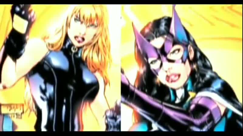 Birds of prey | black canary x huntress