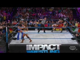Madison rayne and gail kim vs mickie james and velvet sky tna impact,
