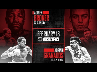 Adrien broner vs adrian granados knockout highlights