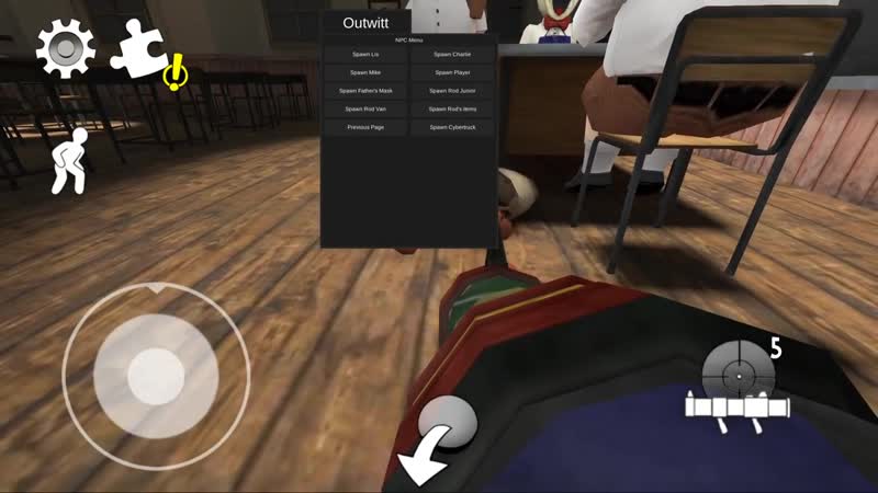 🍦 мороженщик род попал в конечную сцену в школе ice scream episode 2 айс крим