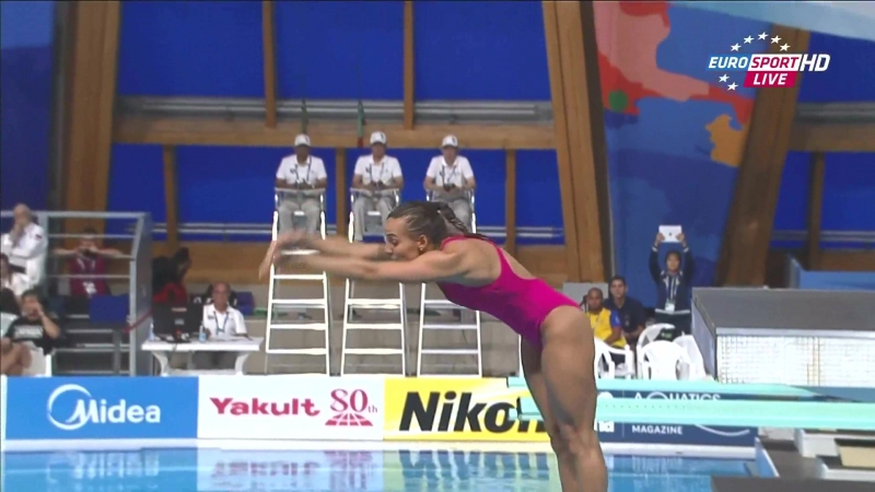 Tania cagnotto sexy wc russia 3m pre (2015)