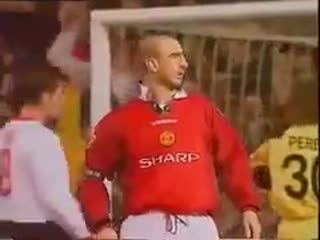 On this day in 1996, eric cantona scored this iconic goal vs sunderland