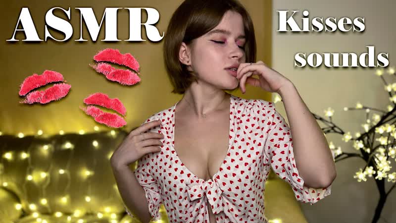 Lerka asmrka muah kissing you to sleep 💋 relaxing mouth sounds &amp; face touching 💤