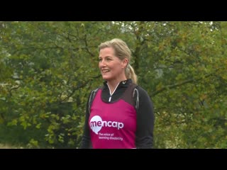 Countess of wessex takes part in virtual london marathon