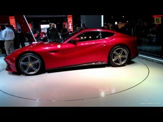 2013 ferarri f12 berlinetta exterior waikaround 2012 paris auto show mondial de l automobile