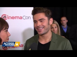 Zac efron talks doing pushups in between takes on baywatch