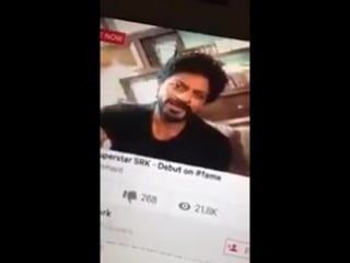 Shah rukh khan на #fame поёт песню chaiya chaiya (из фильма "любовь с первого взгляда")