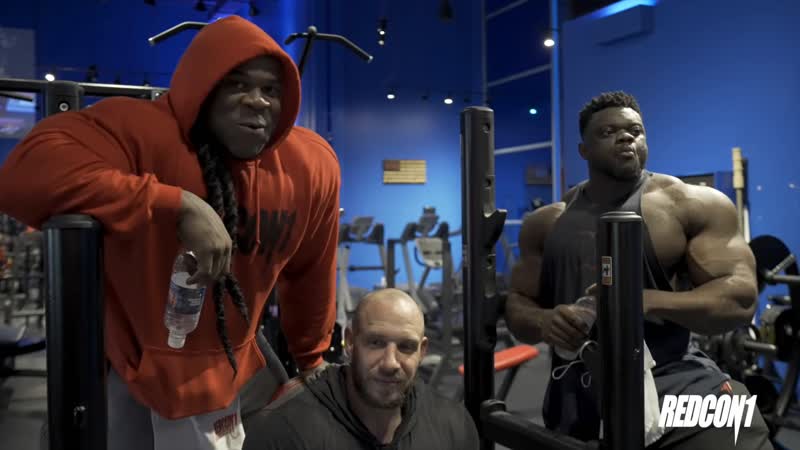 Kai greene &amp; blessing awodibu train chest