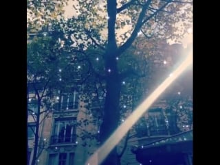 Le beau temps avant la pluie 😍✨ париж 18 09 2017