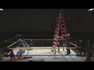 Lio rush (c) vs joey janela [czw wired title chris cash memorial ladder match]