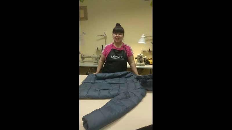 Полезный совет "как почистить пуховик"