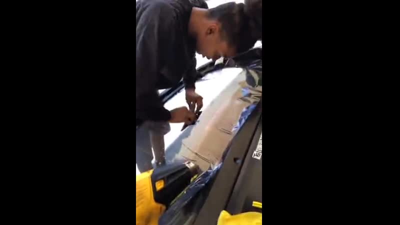 Нано керамическая красивая тонированная плёнка