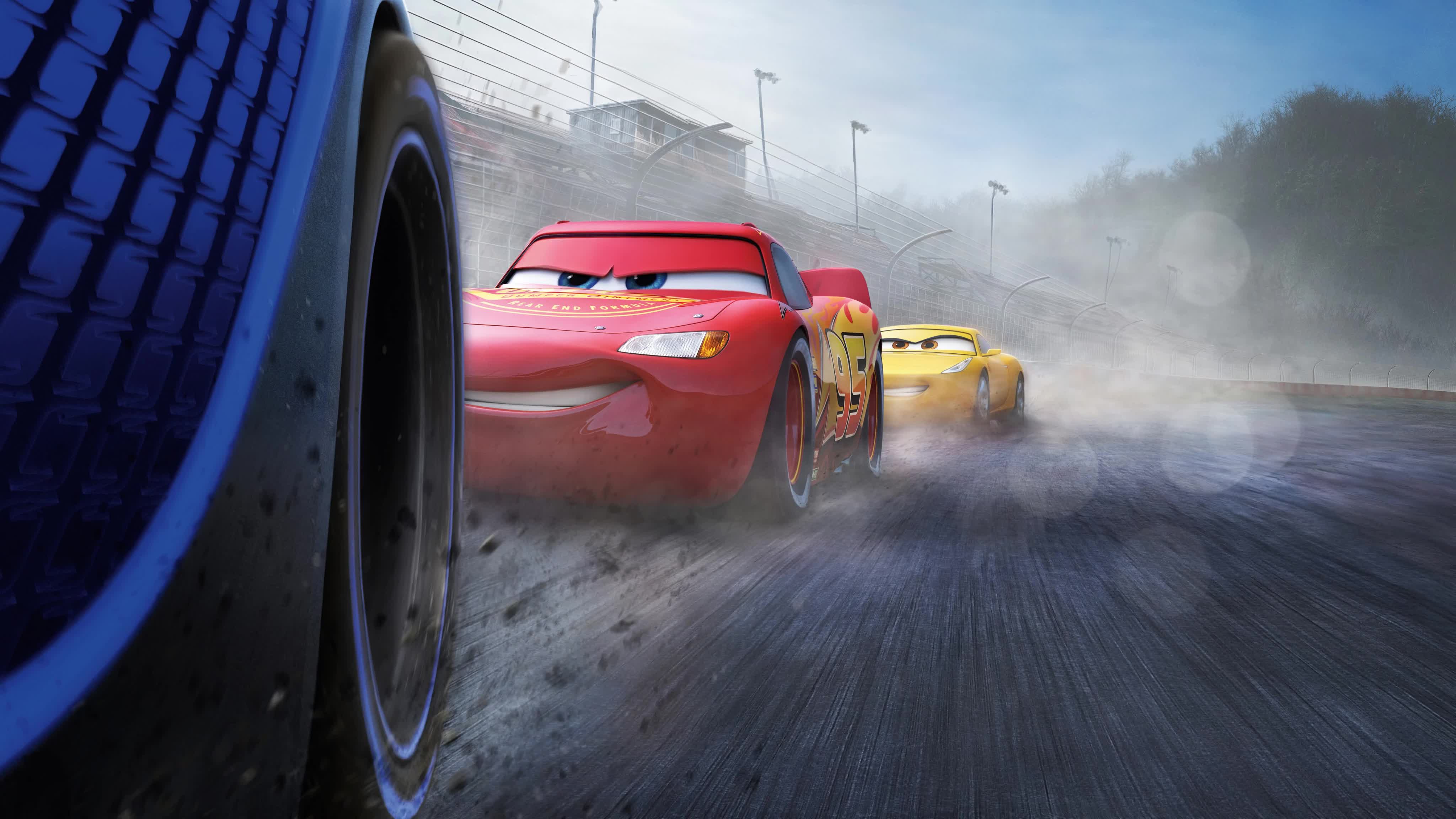 Cars 3 lighting mcqueen, jackson storm, cruz ramirez