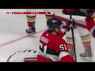 Anisimov taps in power play goal feb 4, 2020