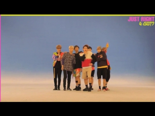 [видео] 150713 got7 just right @ mv making story!