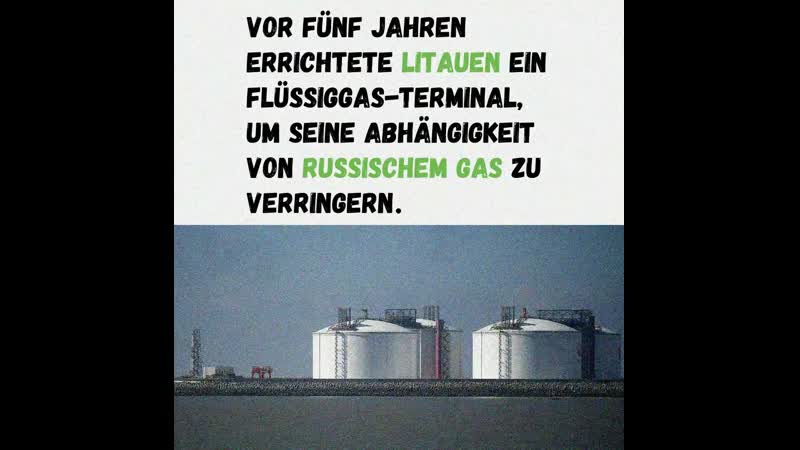 Russisches gas für litauen