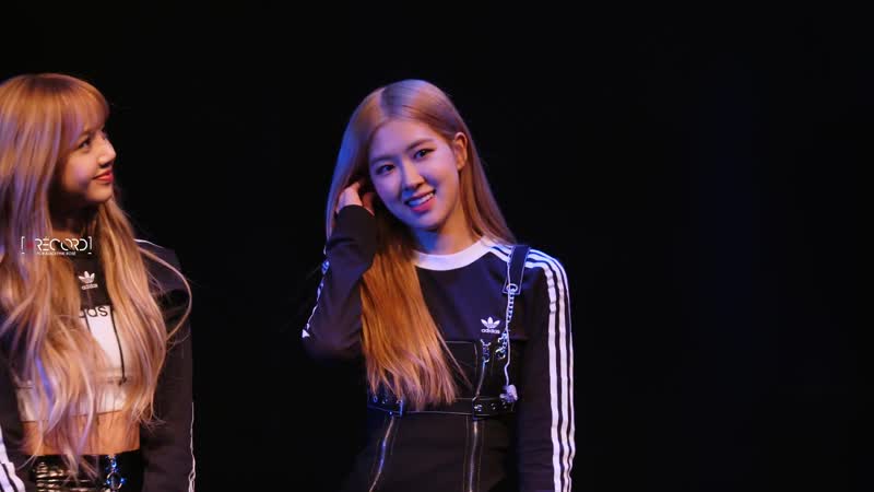 181228 rose forever young @ adidas winter night