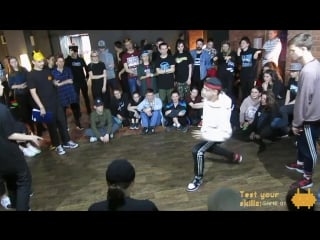 Test your skillz game 01 "hip hop 2x2 teacher+student 1/4" rash&hubble vs ксюшакейси&davinci