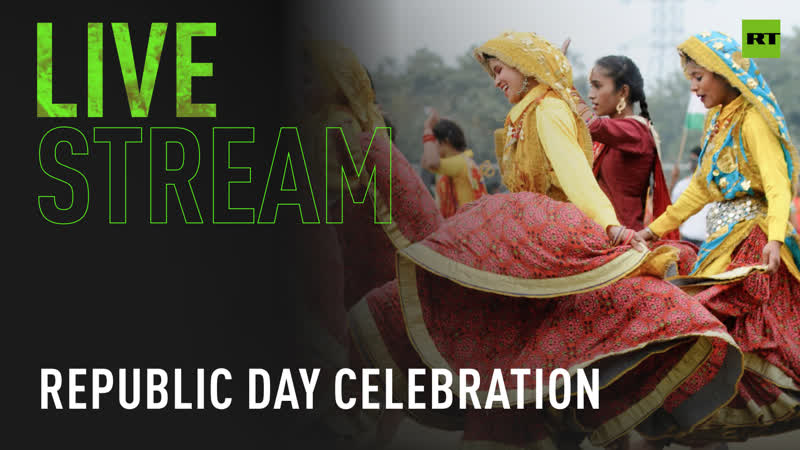 India celebrates republic day with a military and cultural parade